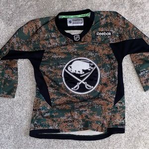 Camo Buffalo sabers jersey
